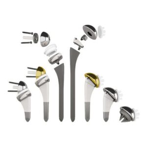 Cage intersomático en titanio y PEEK